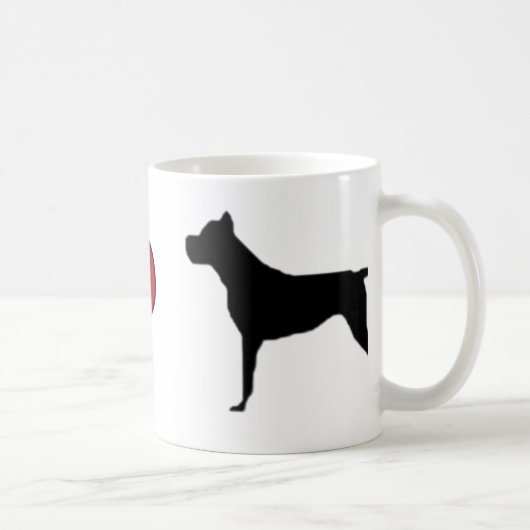 IK HOOR VAN CANE CORSO-MOK KOFFIEMOK (Rechts)
