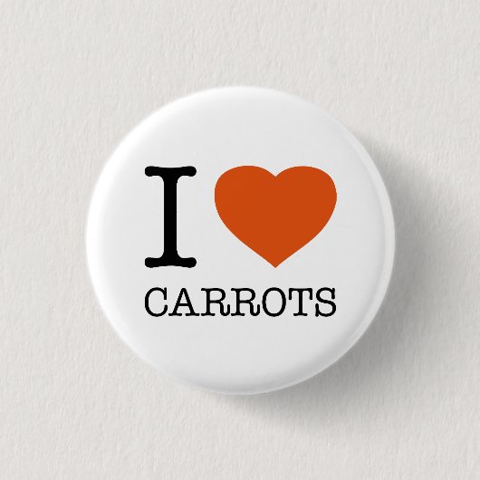 IK HOOR VAN CARROSSEN RONDE BUTTON 3,2 CM (Voorkant)