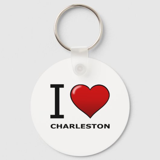 IK HOOR VAN CHARLESTON, SC - ZUID CAROLINA SLEUTELHANGER (Voorkant)
