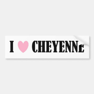 IK HOOR VAN CHEYENNE BUMPERSTICKER