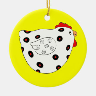IK HOOR VAN CHICKENS CHRISTMAS ORNAMENT