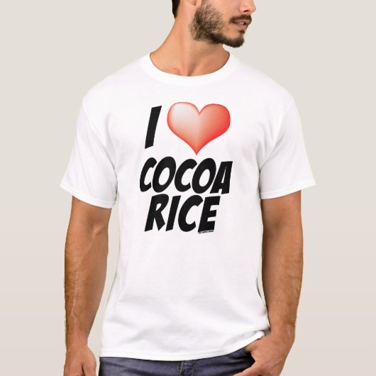 IK HOOR VAN COCOA RICE - T-Shirt (Voorkant)