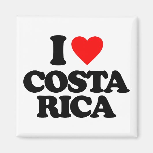 IK HOOR VAN COSTA RICA MAGNEET (Voorkant)