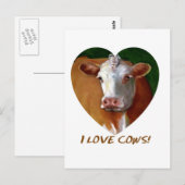 IK HOOR VAN COWS BRIEFKAART (Voorkant / Achterkant)