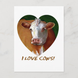 IK HOOR VAN COWS BRIEFKAART