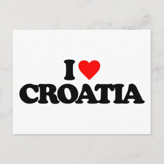 IK HOOR VAN CROATIË BRIEFKAART