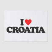 IK HOOR VAN CROATIË TISSUEPAPIER (Voorkant)