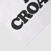 IK HOOR VAN CROATIË TISSUEPAPIER (Detail)