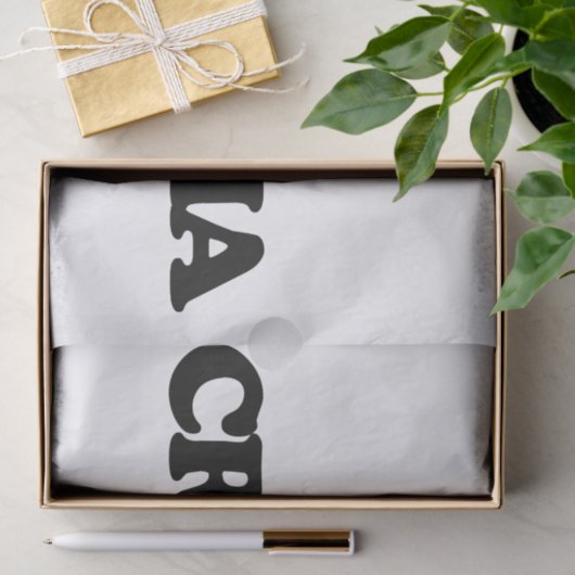 IK HOOR VAN CROATIË TISSUEPAPIER (Geschenk)