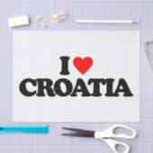 IK HOOR VAN CROATIË TISSUEPAPIER (Craft)