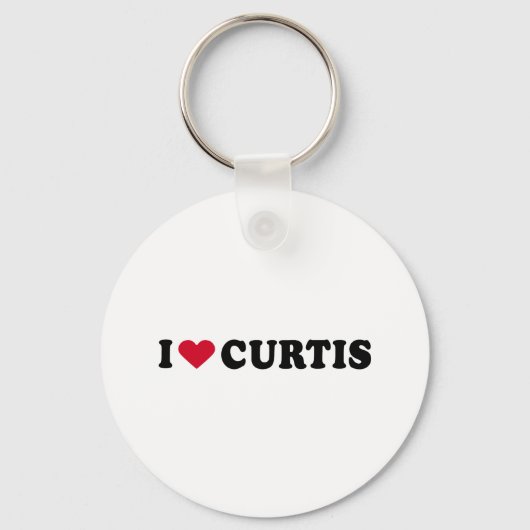 IK HOOR VAN CURTIS SLEUTELHANGER (Voorkant)