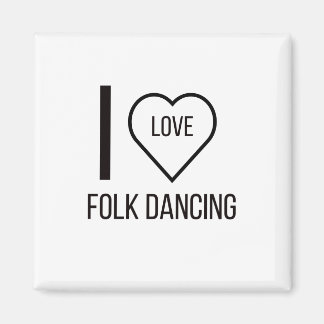 IK HOOR VAN DANCING MAGNEET