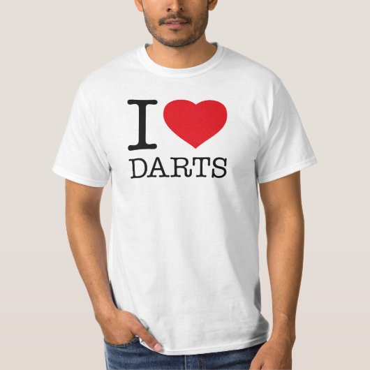 IK HOOR VAN DARTS T-SHIRT (Voorkant)
