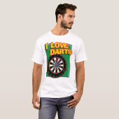 IK HOOR VAN DARTS T-SHIRT (Voorkant volledig)