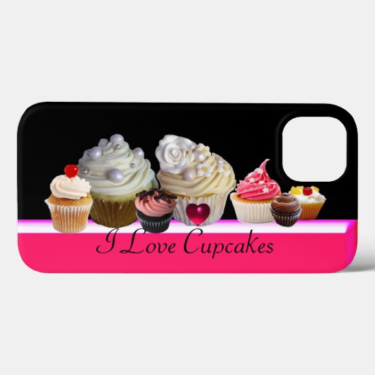 IK HOOR VAN DELICIEUZE PCAKERPink, Fuchsia White Case-Mate iPhone Case (Achterkant (horizontaal))
