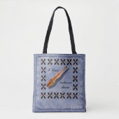 IK HOOR VAN DULCIMER MUSIC TOTE BAG (Voorkant)