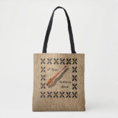 IK HOOR VAN DULCIMER MUSIC TOTE BAG (Voorkant)