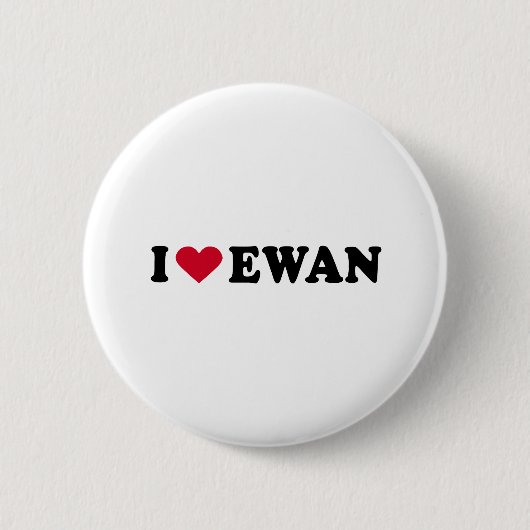 IK HOOR VAN EWAN RONDE BUTTON 5,7 CM (Voorkant)