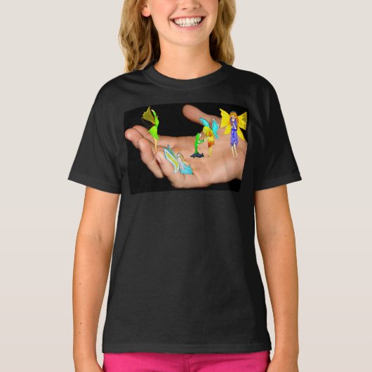 IK HOOR VAN FAIRIES T-Shirt (Voorkant)