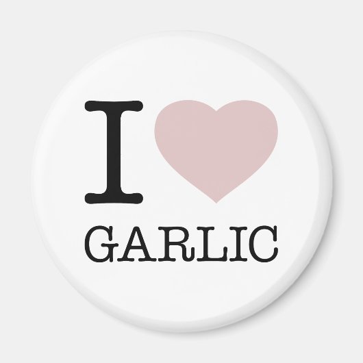 IK HOOR VAN GARLIC MAGNEET (Voorkant)