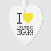 IK HOOR VAN GECRAMBLED EIEREN ORNAMENT (voorkant)