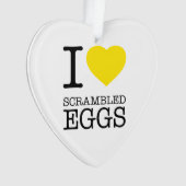 IK HOOR VAN GECRAMBLED EIEREN ORNAMENT (voorkant)