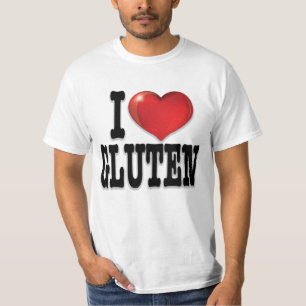 IK HOOR VAN GLUTEN (lichte versie) T-shirt