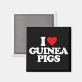 IK HOOR VAN GUINEE PIGS MAGNEET (Voorkant / Achterkant)