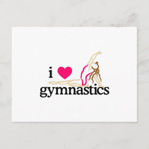 IK HOOR VAN GYMNASTICA BRIEFKAART
