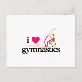 IK HOOR VAN GYMNASTICA BRIEFKAART