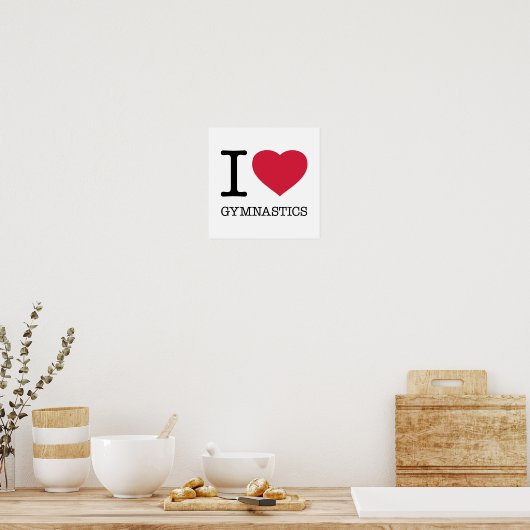 IK HOOR VAN GYMNASTICA POSTER (Keuken)