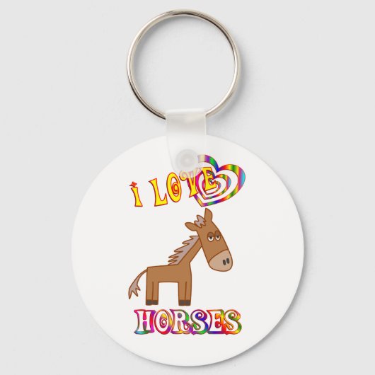 IK HOOR VAN HORSES SLEUTELHANGER (Voorkant)