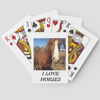 IK HOOR VAN HORSES SPEELKAARTEN