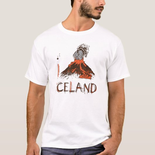 IK HOOR VAN IJSLAND T-shirt (Voorkant)