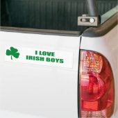 IK HOOR VAN IRISH BOYS BUMPERSTICKER (Op Truck)