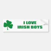 IK HOOR VAN IRISH BOYS BUMPERSTICKER (Voorkant)
