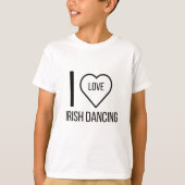 IK HOOR VAN IRISH DANCING T-SHIRT (Voorkant)