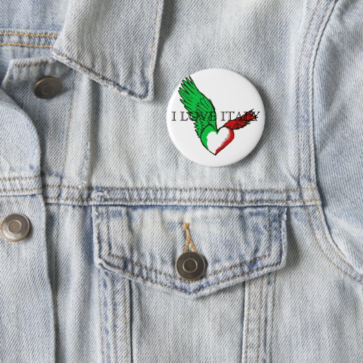 IK HOOR VAN ITALIË Button (In situ)