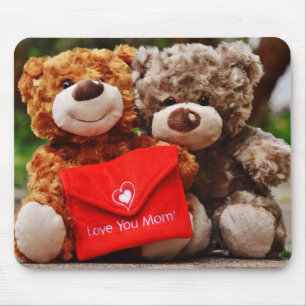 IK HOOR VAN JE MOM - Cute & Cudly Teddy Bears Muismat