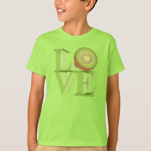 IK HOOR VAN KIWI (Kiwi Fruits/Kiwi Berry) T-shirt (Voorkant)