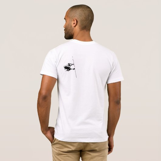 IK HOOR VAN KRACHTEN T-SHIRT (Achterkant volledig)