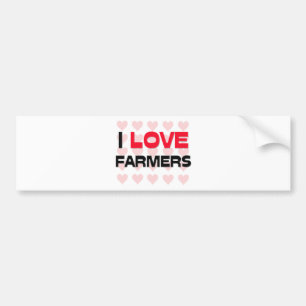 IK HOOR VAN LANDBOUWERS BUMPERSTICKER