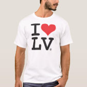 IK HOOR VAN LV® MANNEN T-SHIRT  (Voorkant)