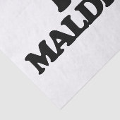 IK HOOR VAN MALDIVES TISSUEPAPIER (Detail)