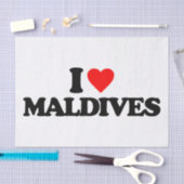 IK HOOR VAN MALDIVES TISSUEPAPIER (Craft)