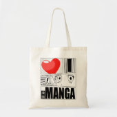 IK HOOR VAN MANGA-canvas tas (Voorkant)