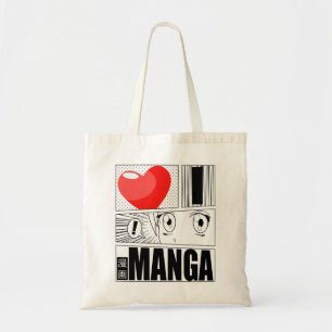 IK HOOR VAN MANGA-canvas tas