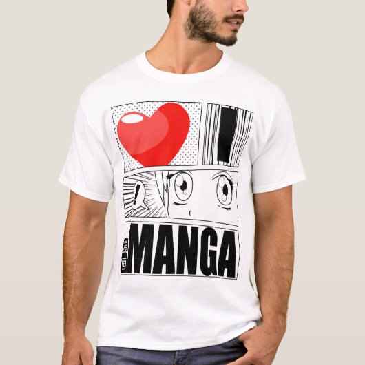 IK HOOR VAN MANGA T-shirt (Voorkant)