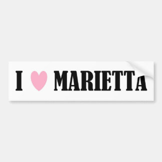 IK HOOR VAN MARIETTA BUMPERSTICKER