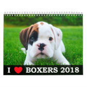 IK HOOR VAN MIJN BOXERS 2018 CALENDAR KALENDER (Hoes)